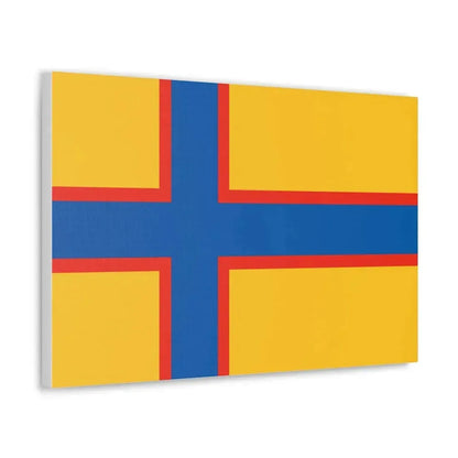 Flag of Ingrian Finns Estonia - Canvas Wall Art - The Sticker Space