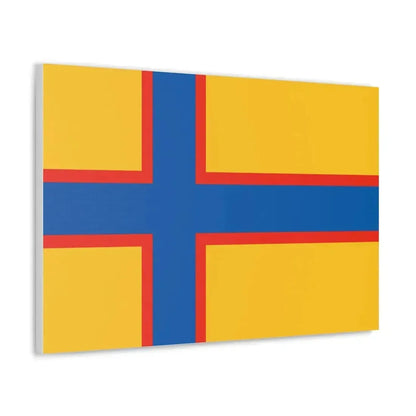 Flag of Ingrian Finns Estonia - Canvas Wall Art - The Sticker Space