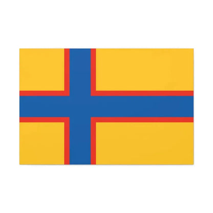 Flag of Ingrian Finns Estonia - Canvas Wall Art - The Sticker Space