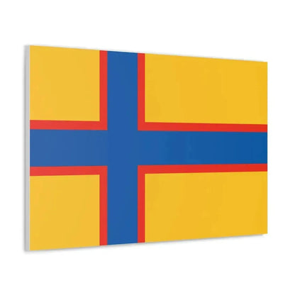 Flag of Ingrian Finns Estonia - Canvas Wall Art - The Sticker Space