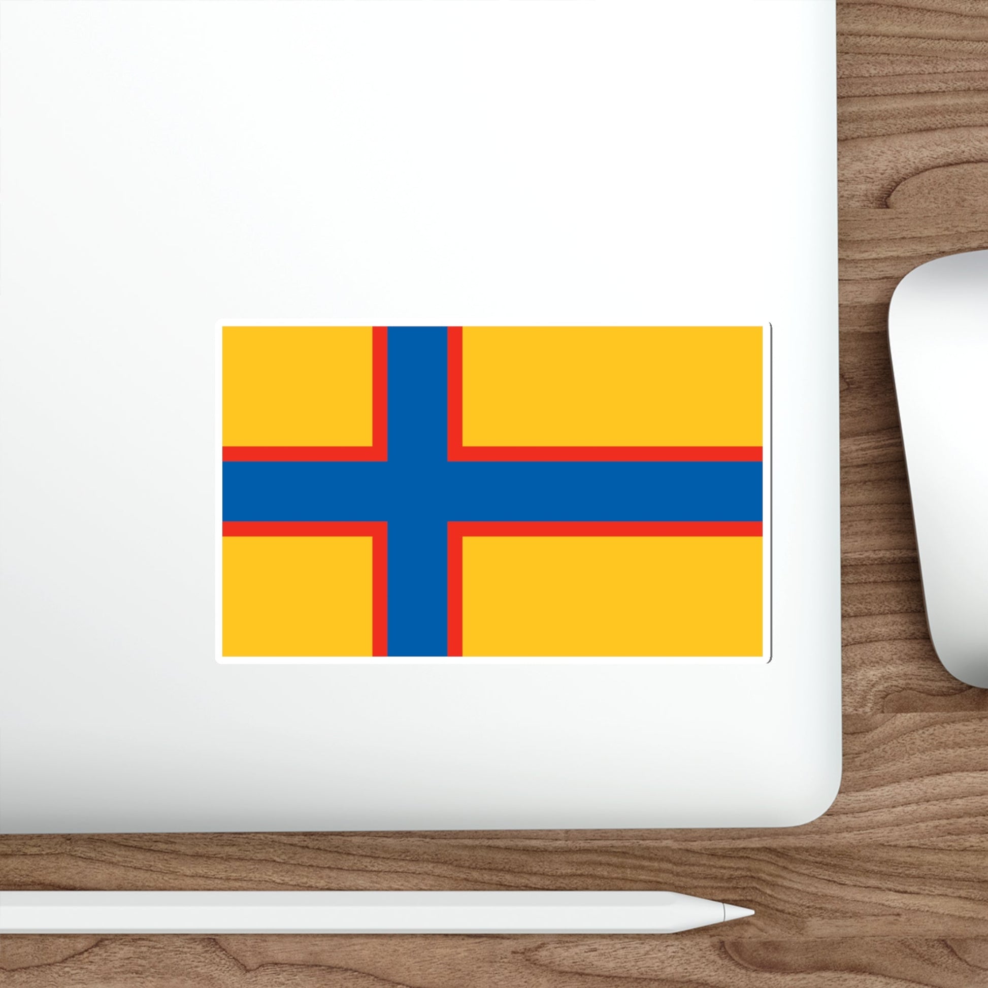 Flag of Ingrian Finns Estonia STICKER Vinyl Die-Cut Decal-The Sticker Space