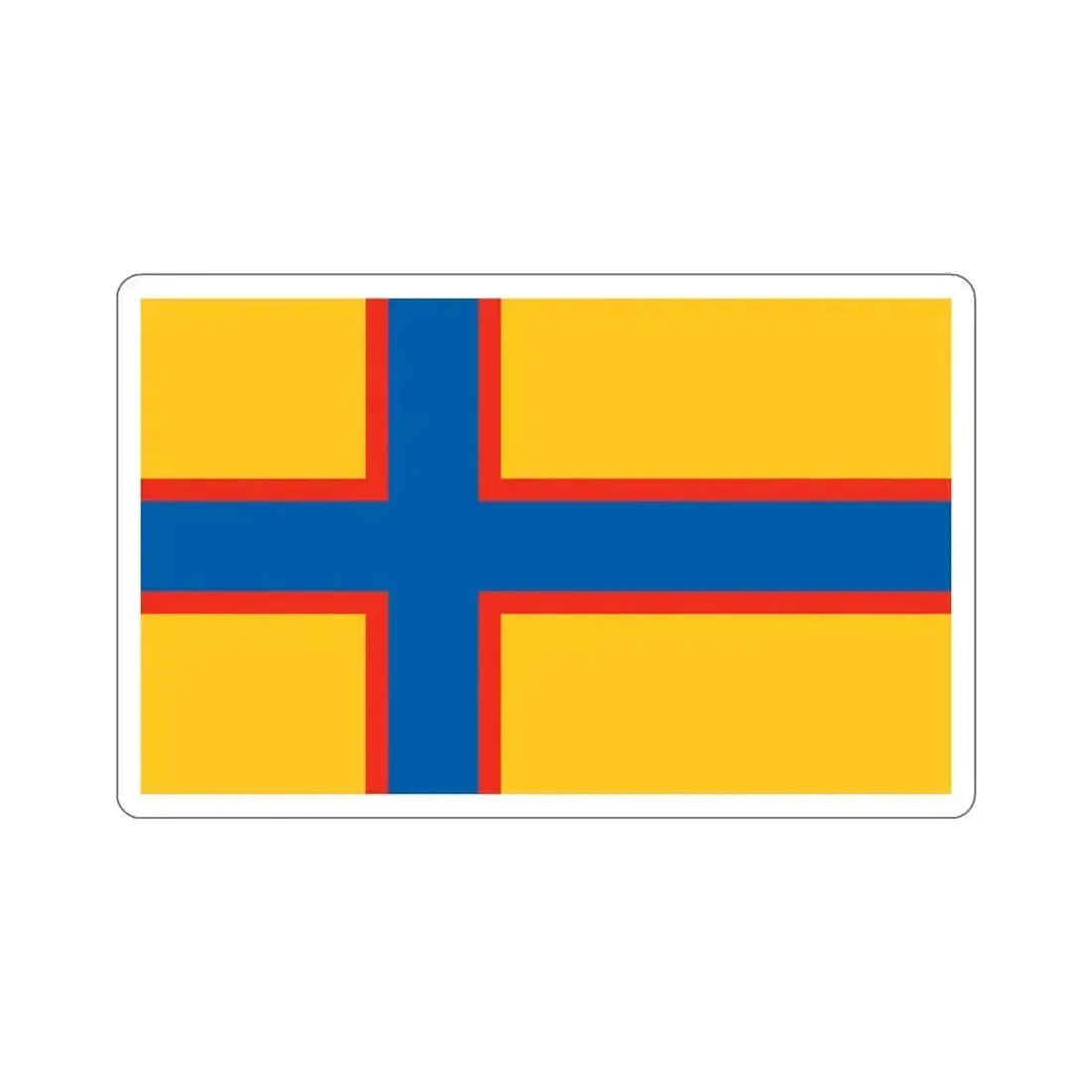 Flag of Ingrian Finns Estonia STICKER Vinyl Die-Cut Decal 5 Inch - The Sticker Space