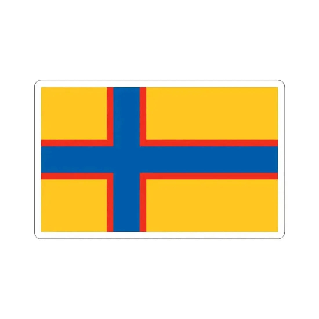 Flag of Ingrian Finns Estonia STICKER Vinyl Die-Cut Decal 6 Inch - The Sticker Space