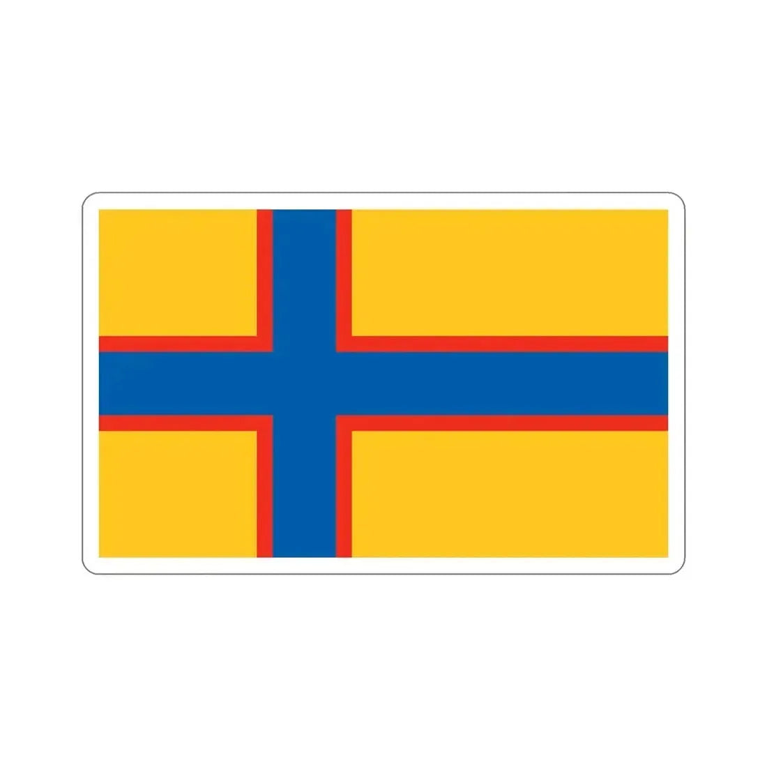 Flag of Ingrian Finns Estonia STICKER Vinyl Die-Cut Decal - The Sticker Space