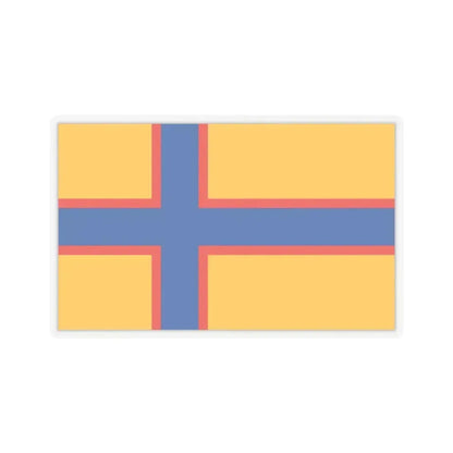Flag of Ingrian Finns Estonia - STICKER Vinyl Kiss-Cut Decal 2 Inch Transparent - The Sticker Space