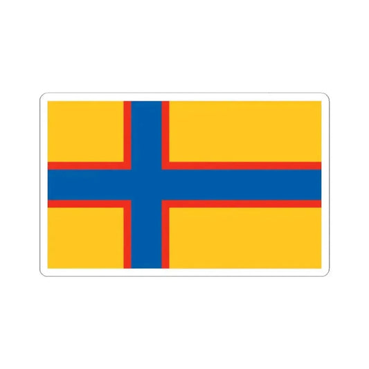 Flag of Ingrian Finns Estonia - STICKER Vinyl Kiss-Cut Decal 2 Inch White - The Sticker Space