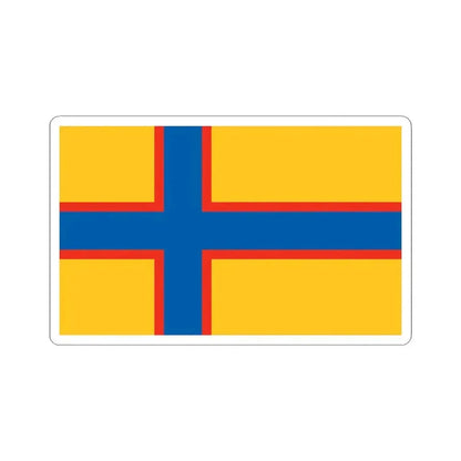 Flag of Ingrian Finns Estonia - STICKER Vinyl Kiss-Cut Decal 6 Inch White - The Sticker Space