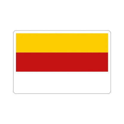 Flag of Inowrocław Poland STICKER Vinyl Die-Cut Decal 2 Inch - The Sticker Space