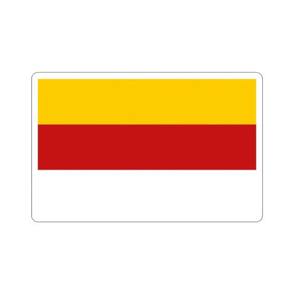 Flag of Inowrocław Poland STICKER Vinyl Die-Cut Decal - The Sticker Space