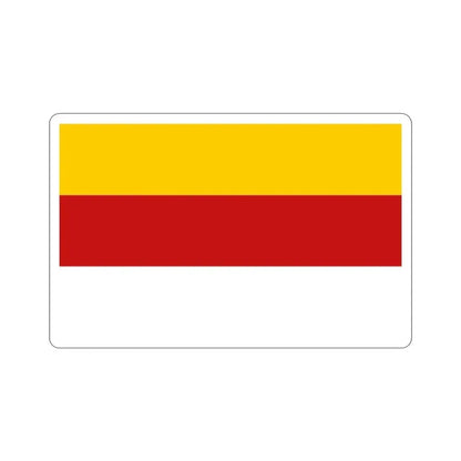 Flag of Inowrocław Poland STICKER Vinyl Die-Cut Decal - The Sticker Space