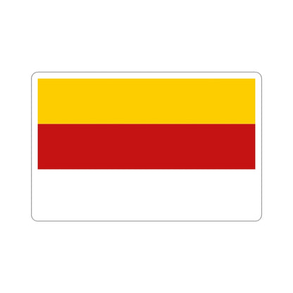 Flag of Inowrocław Poland STICKER Vinyl Die-Cut Decal-3 Inch-The Sticker Space