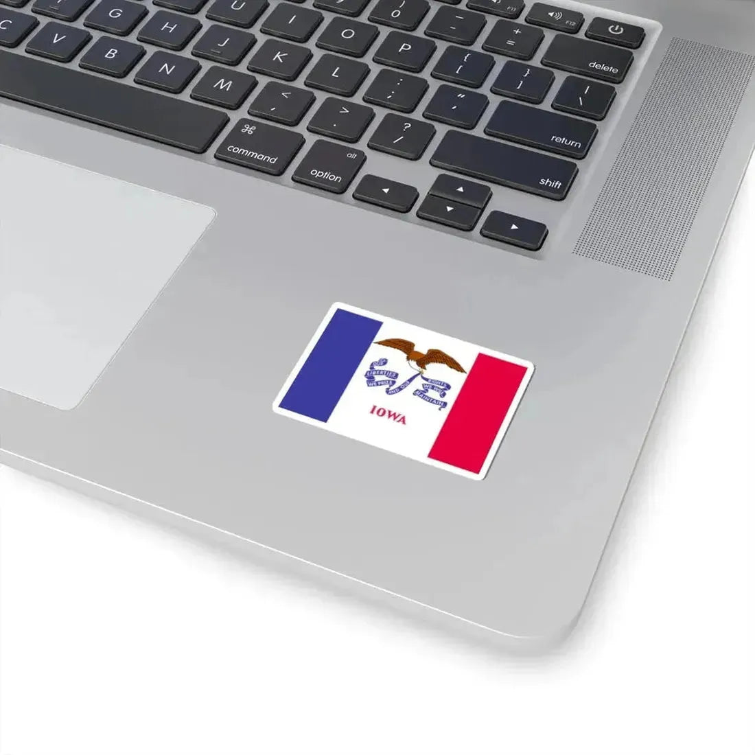 Flag of Iowa 1921-2018 (United States) STICKER Vinyl Kiss-Cut Decal - The Sticker Space