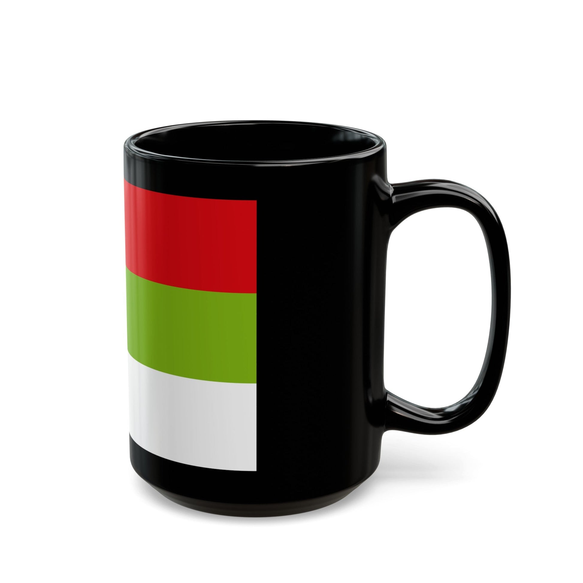 Flag of Ipiales Colombia - Black Coffee Mug-The Sticker Space