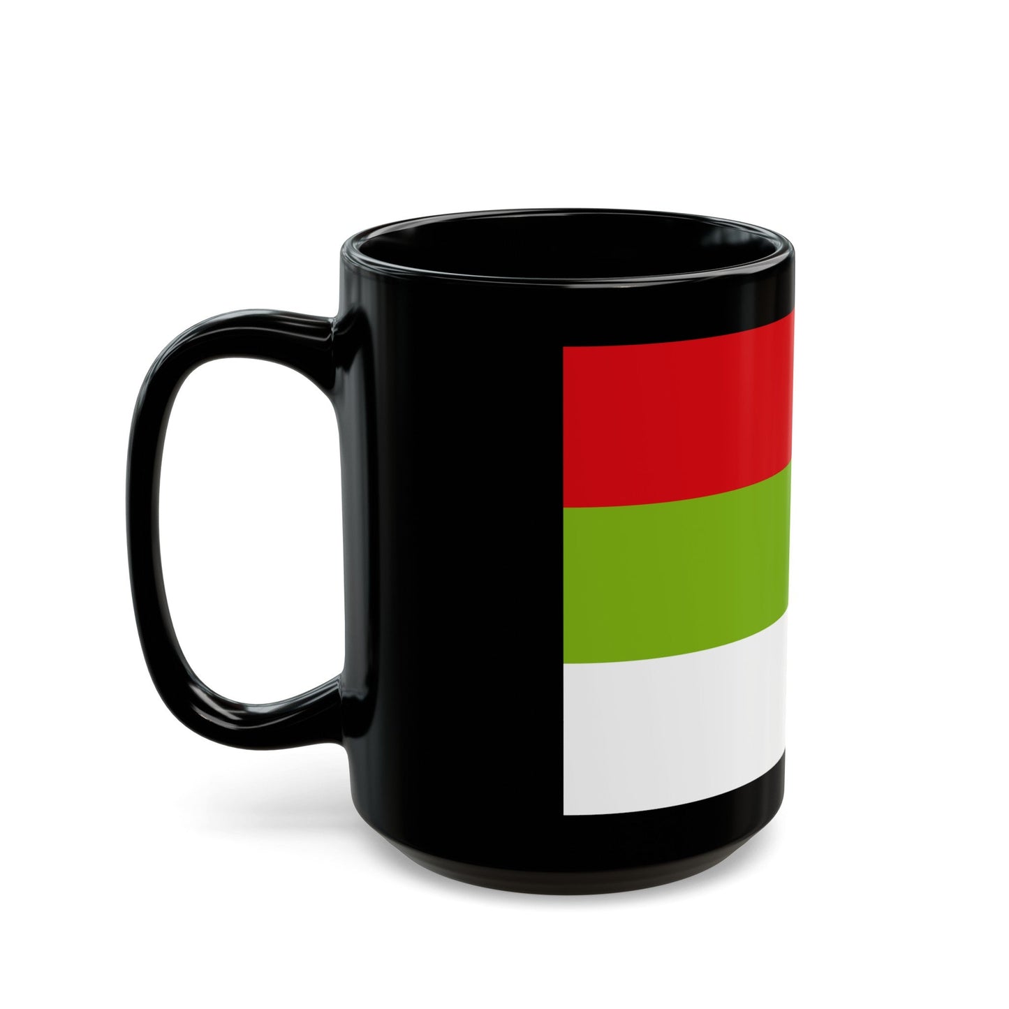 Flag of Ipiales Colombia - Black Coffee Mug-The Sticker Space