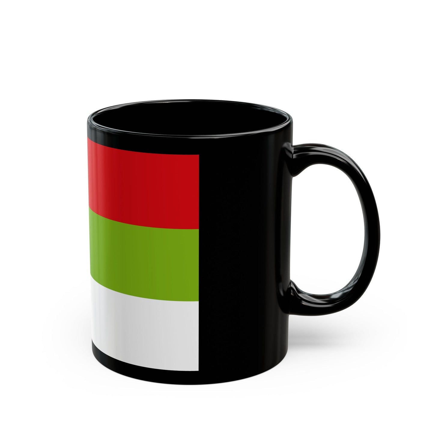 Flag of Ipiales Colombia - Black Coffee Mug-The Sticker Space