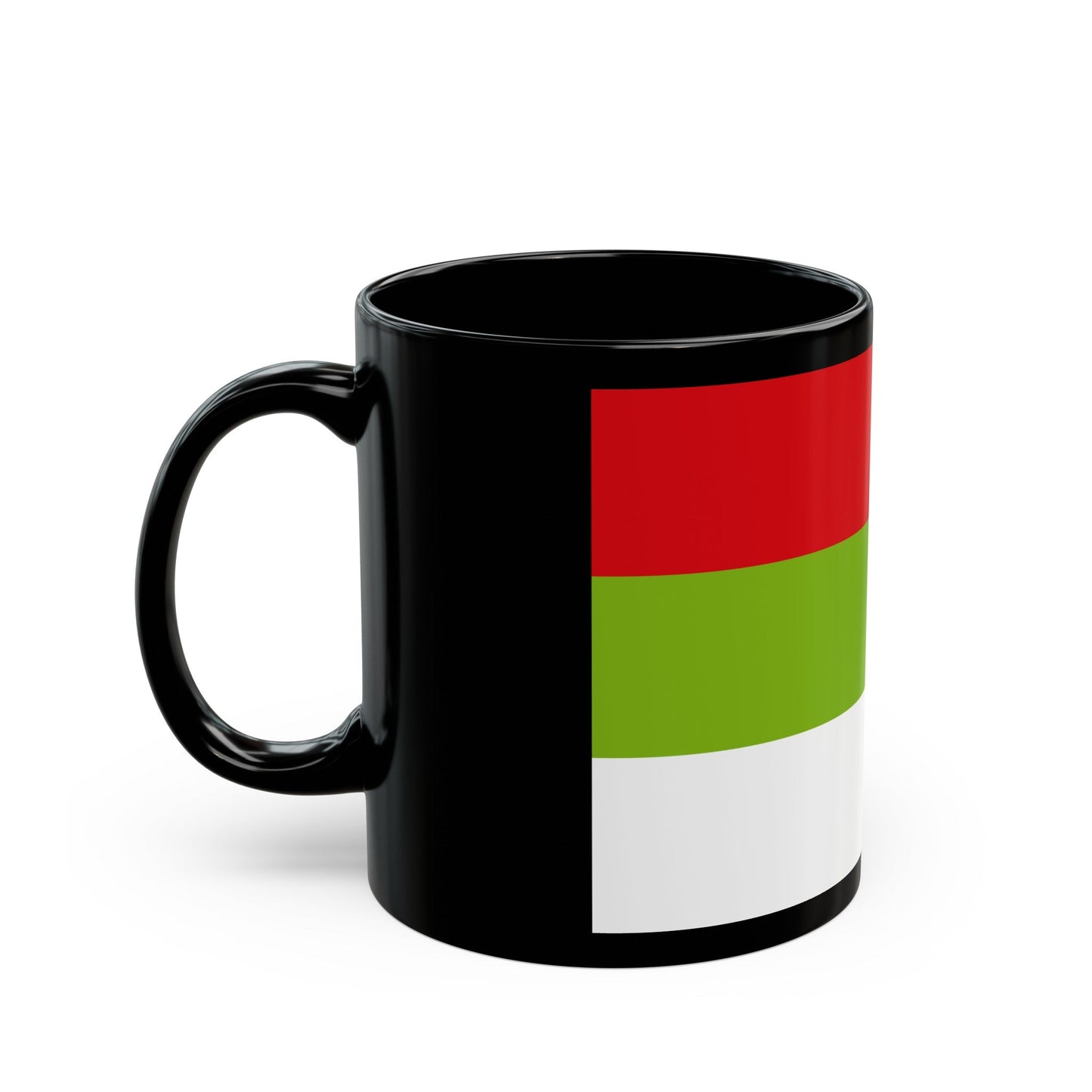 Flag of Ipiales Colombia - Black Coffee Mug-The Sticker Space