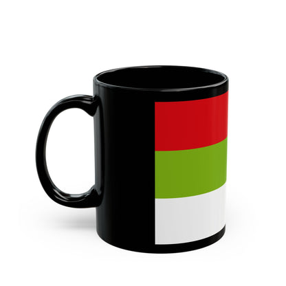 Flag of Ipiales Colombia - Black Coffee Mug-The Sticker Space