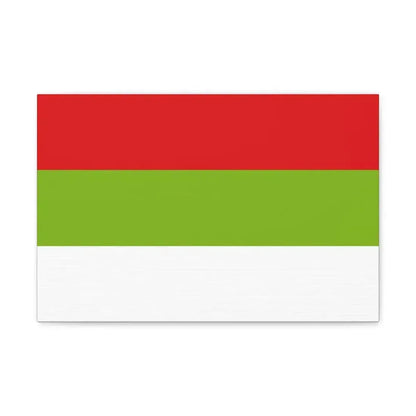 Flag of Ipiales Colombia - Canvas Wall Art 18″ x 12″ 1.25" - The Sticker Space