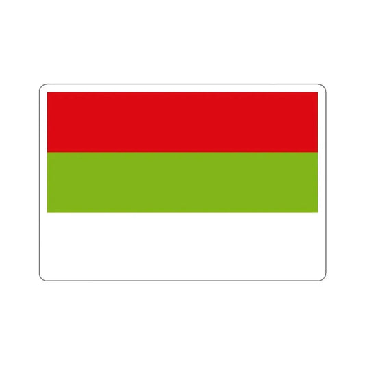 Flag of Ipiales Colombia - STICKER Vinyl Kiss-Cut Decal 2 Inch White - The Sticker Space