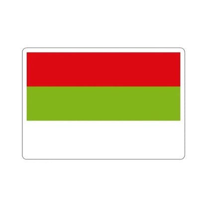 Flag of Ipiales Colombia - STICKER Vinyl Kiss-Cut Decal 3 Inch White - The Sticker Space