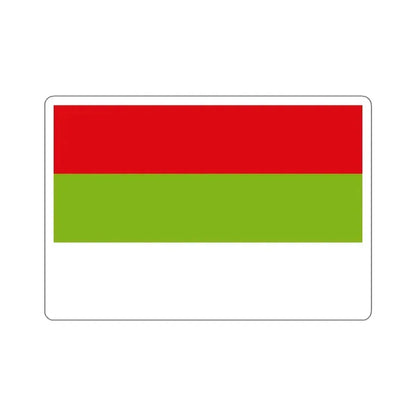 Flag of Ipiales Colombia - STICKER Vinyl Kiss-Cut Decal 4 Inch White - The Sticker Space