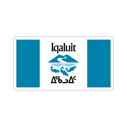 Flag of Iqaluit Nunavut Canada STICKER Vinyl Die-Cut Decal-2 Inch-The Sticker Space