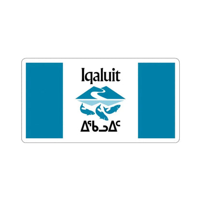 Flag of Iqaluit Nunavut Canada STICKER Vinyl Die-Cut Decal 2 Inch - The Sticker Space