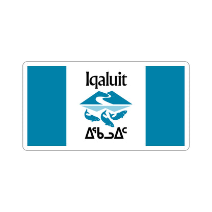 Flag of Iqaluit Nunavut Canada STICKER Vinyl Die-Cut Decal-3 Inch-The Sticker Space