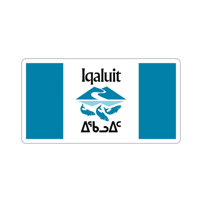 Flag of Iqaluit Nunavut Canada STICKER Vinyl Die-Cut Decal-5 Inch-The Sticker Space