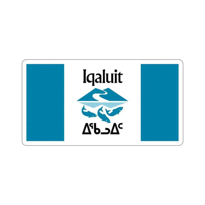 Flag of Iqaluit Nunavut Canada STICKER Vinyl Die-Cut Decal 6 Inch - The Sticker Space