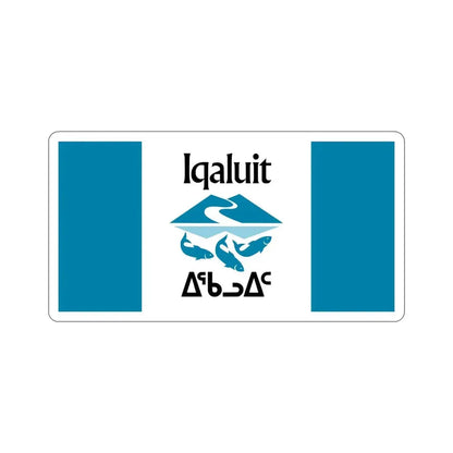 Flag of Iqaluit Nunavut Canada STICKER Vinyl Die-Cut Decal - The Sticker Space
