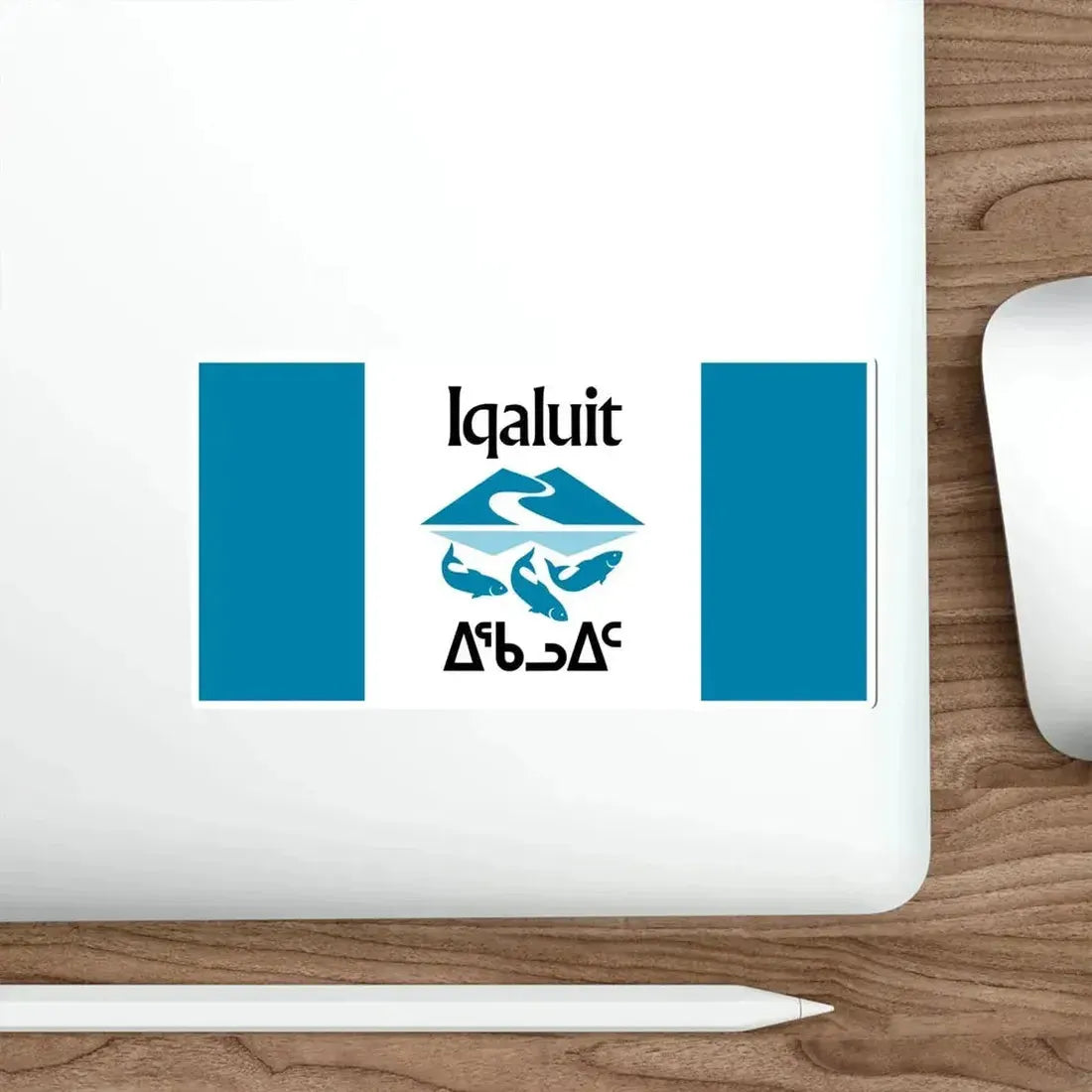 Flag of Iqaluit Nunavut Canada STICKER Vinyl Die-Cut Decal - The Sticker Space