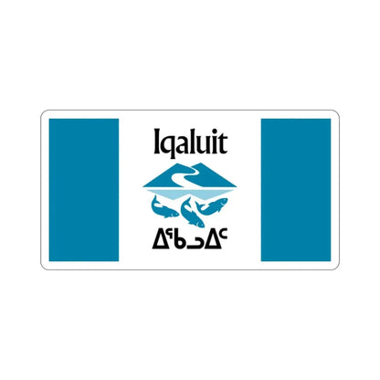 Flag of Iqaluit Nunavut Canada STICKER Vinyl Die-Cut Decal - The Sticker Space