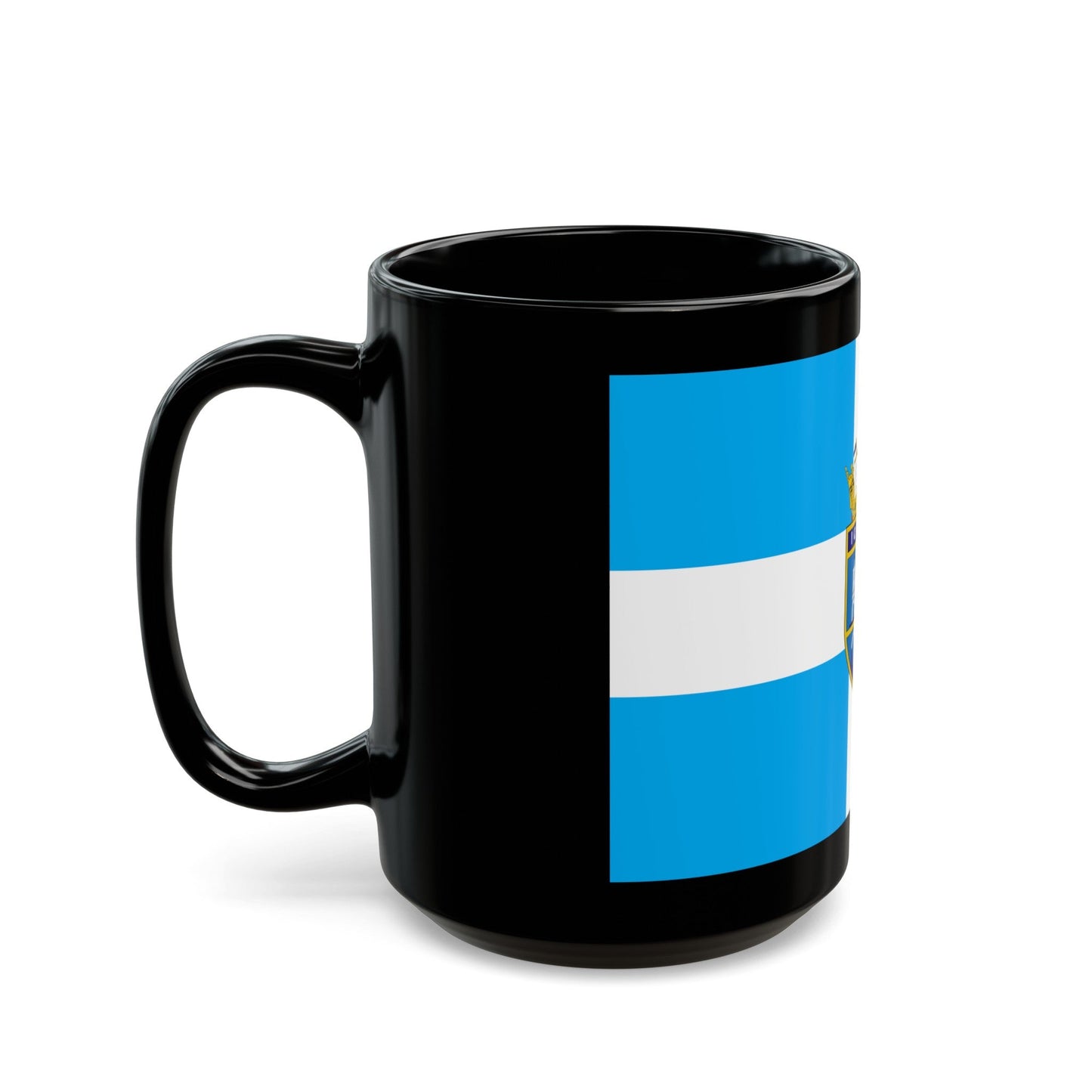 Flag of Iquique Chile - Black Coffee Mug-The Sticker Space