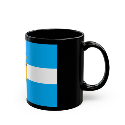 Flag of Iquique Chile - Black Coffee Mug-The Sticker Space