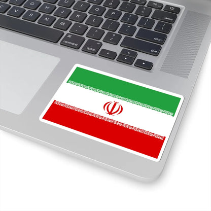 Flag of Iran 3-2 (Iran) STICKER Vinyl Kiss-Cut Decal - The Sticker Space