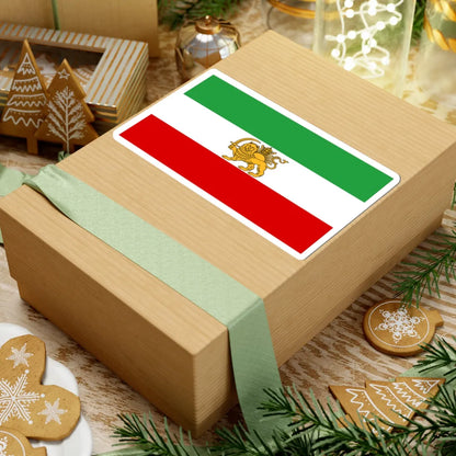 Flag of Iran before 1979 Revolution (Iran) STICKER Vinyl Kiss-Cut Decal - The Sticker Space