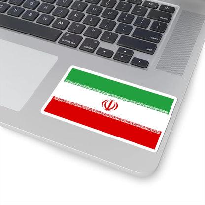 Flag of Iran (Iran) STICKER Vinyl Kiss-Cut Decal - The Sticker Space