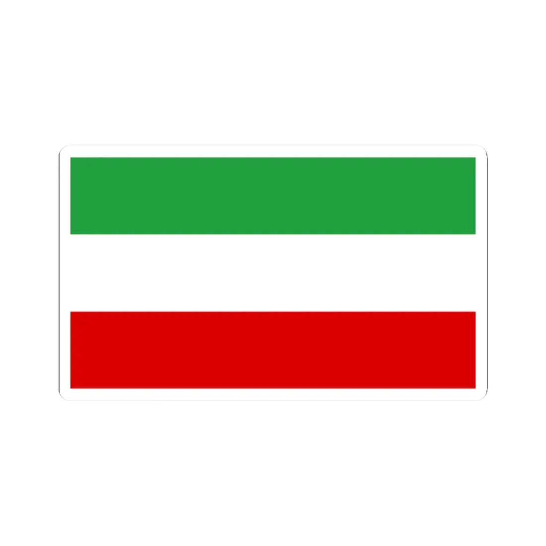 Flag of Iran no state government (Iran) STICKER Vinyl Kiss-Cut Decal 2 Inch White - The Sticker Space
