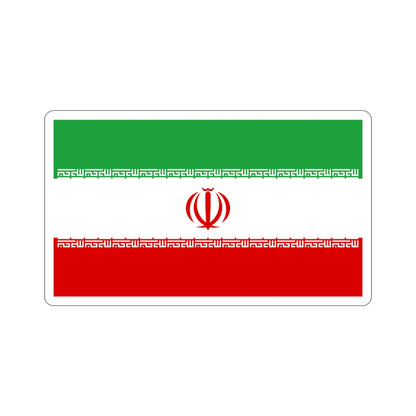 Flag of Iran STICKER Vinyl Die-Cut Decal-3 Inch-The Sticker Space