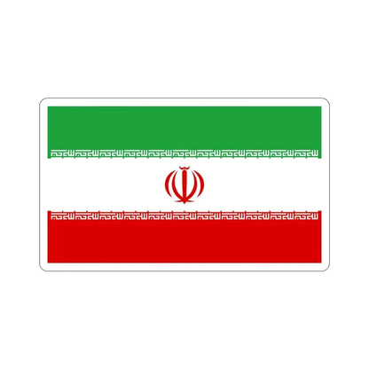 Flag of Iran STICKER Vinyl Die-Cut Decal 3 Inch - The Sticker Space