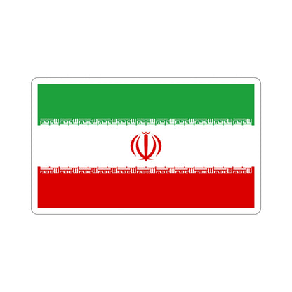 Flag of Iran STICKER Vinyl Die-Cut Decal-4 Inch-The Sticker Space