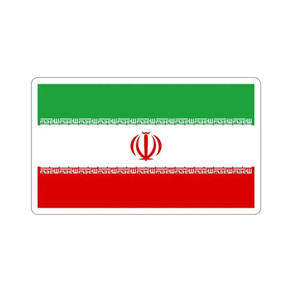 Flag of Iran STICKER Vinyl Die-Cut Decal 4 Inch - The Sticker Space