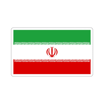 Flag of Iran STICKER Vinyl Die-Cut Decal-6 Inch-The Sticker Space