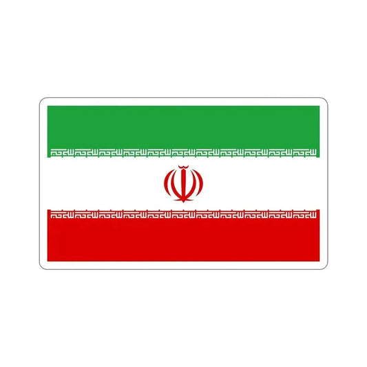 Flag of Iran STICKER Vinyl Die-Cut Decal 6 Inch - The Sticker Space