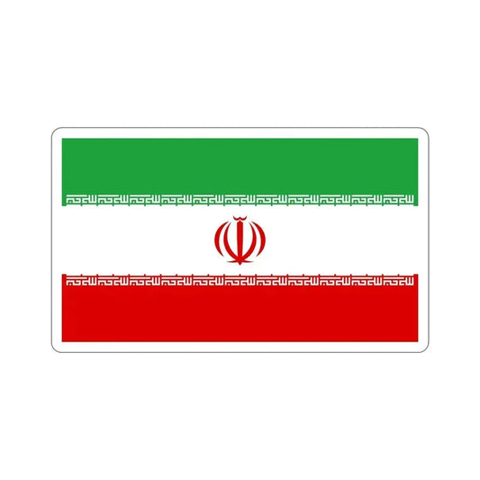 Flag of Iran STICKER Vinyl Die-Cut Decal 6 Inch - The Sticker Space
