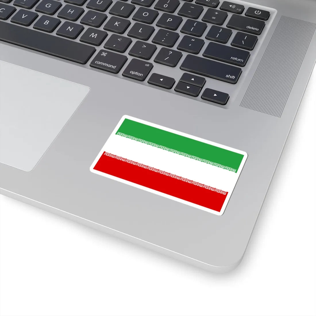 Flag of Iran without Tawhid (Iran) STICKER Vinyl Kiss-Cut Decal - The Sticker Space