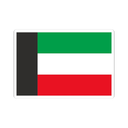 Flag of Iranian Arabs (Iran) STICKER Vinyl Kiss-Cut Decal 4 Inch White - The Sticker Space