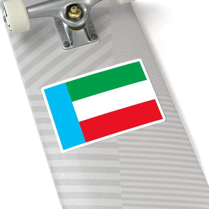 Flag of Iranian Turks (Iran) STICKER Vinyl Kiss-Cut Decal - The Sticker Space