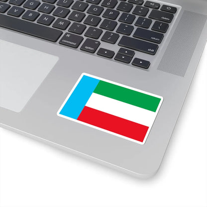 Flag of Iranian Turks (Iran) STICKER Vinyl Kiss-Cut Decal - The Sticker Space